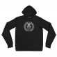 Hoodie with a military print Anti Terror